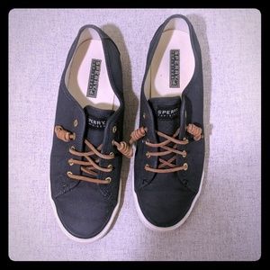 EUC - Sperry Crest Vibe sneakers, blue - Women's 9